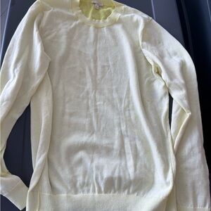 GAP Cream Crew Neck Sweater Soft Knit Classic Design